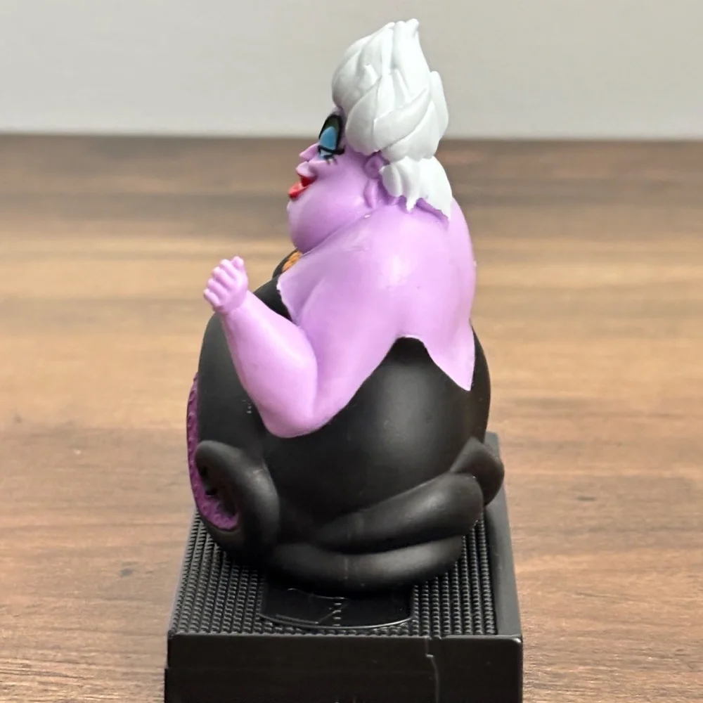 Disney Movie Character The Little Mermaid URSULA Collectible Figure Toy VHS Box